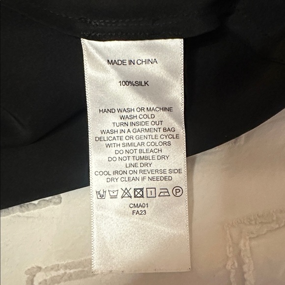 Quince Classic Black A-Line Skirt - Picture 3 of 3